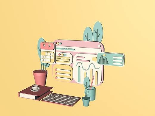 电脑模型临摹（个人主页-ZNTg2NTA2NTI=） - 建筑/空间 - 站酷设计师sjhjk原创素材 - 站酷ZCOOL