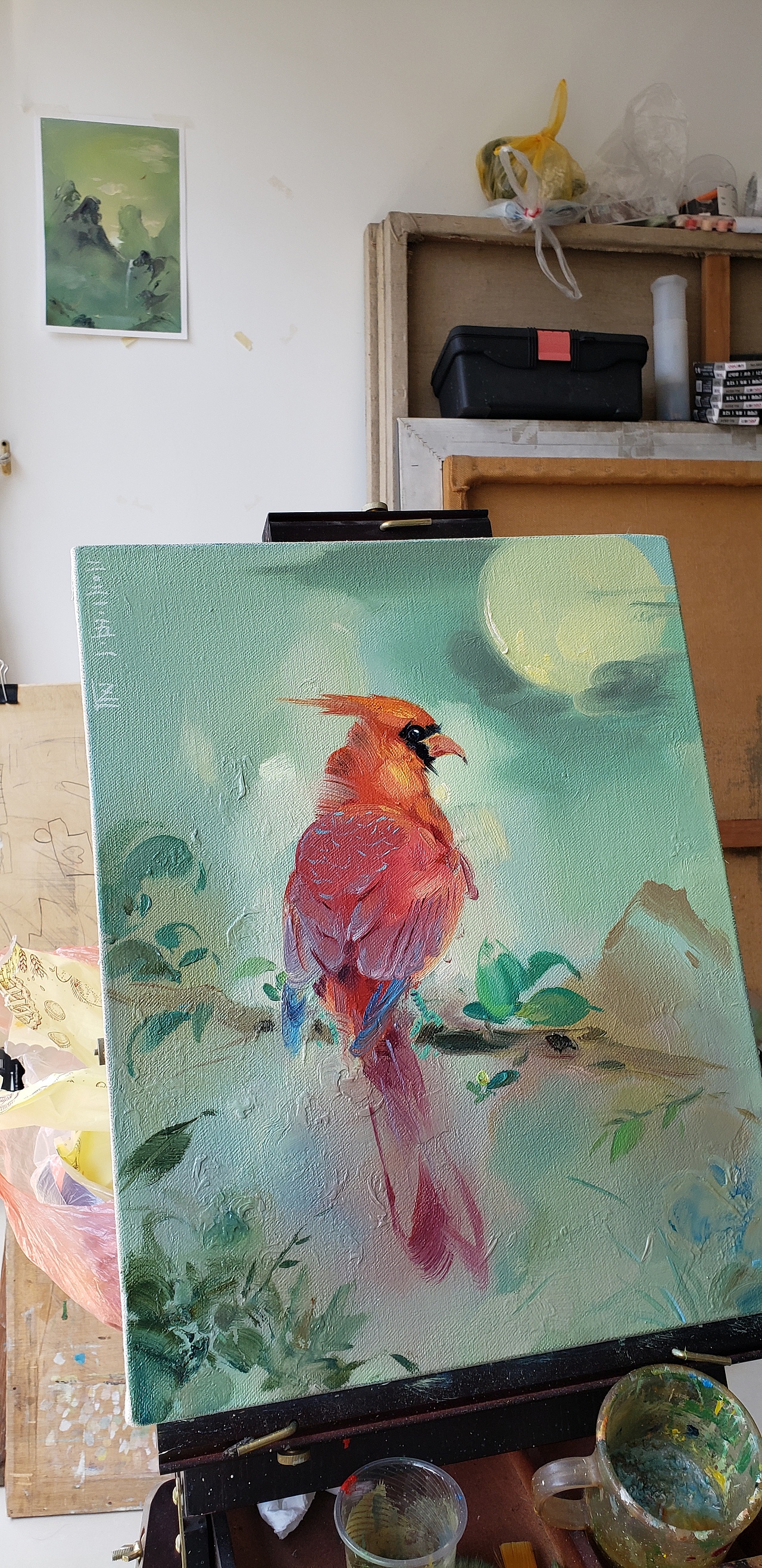 举报收藏分享原创作品纯艺术绘画欧美女孩肖像15张临张临张临八开油画