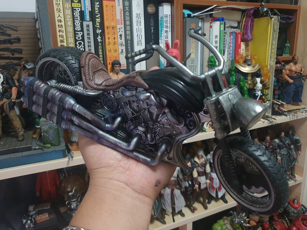 麦克法兰摩托改造重涂