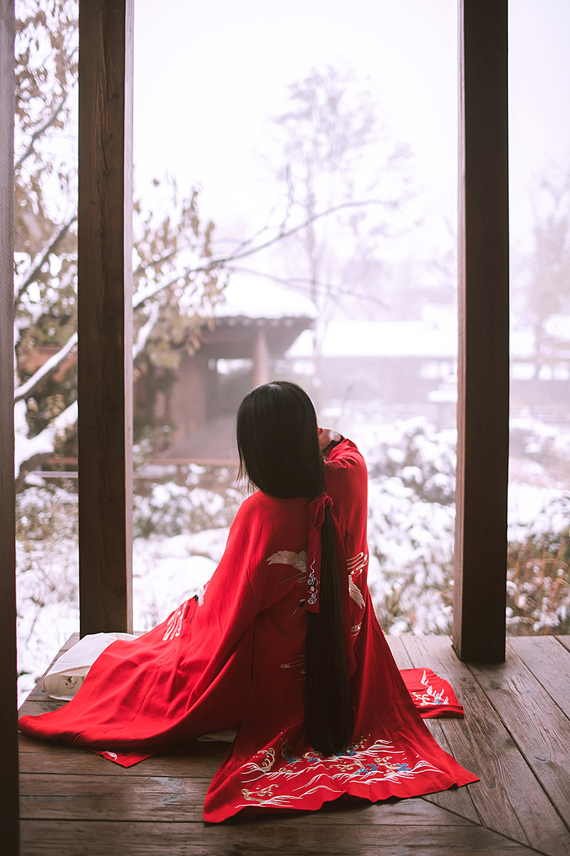 长安初雪，故人别后