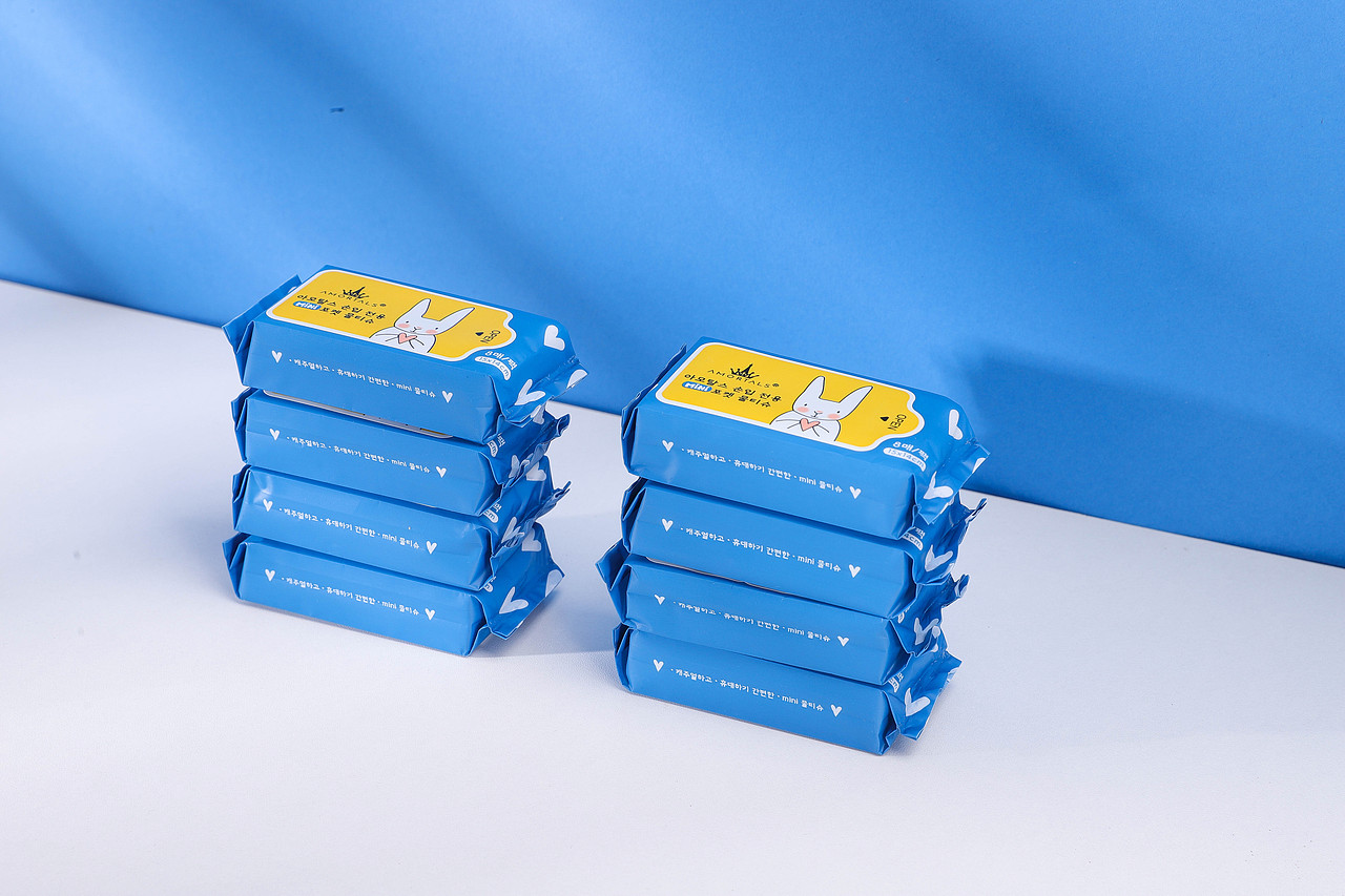 尔木萄湿纸巾静物产品拍摄