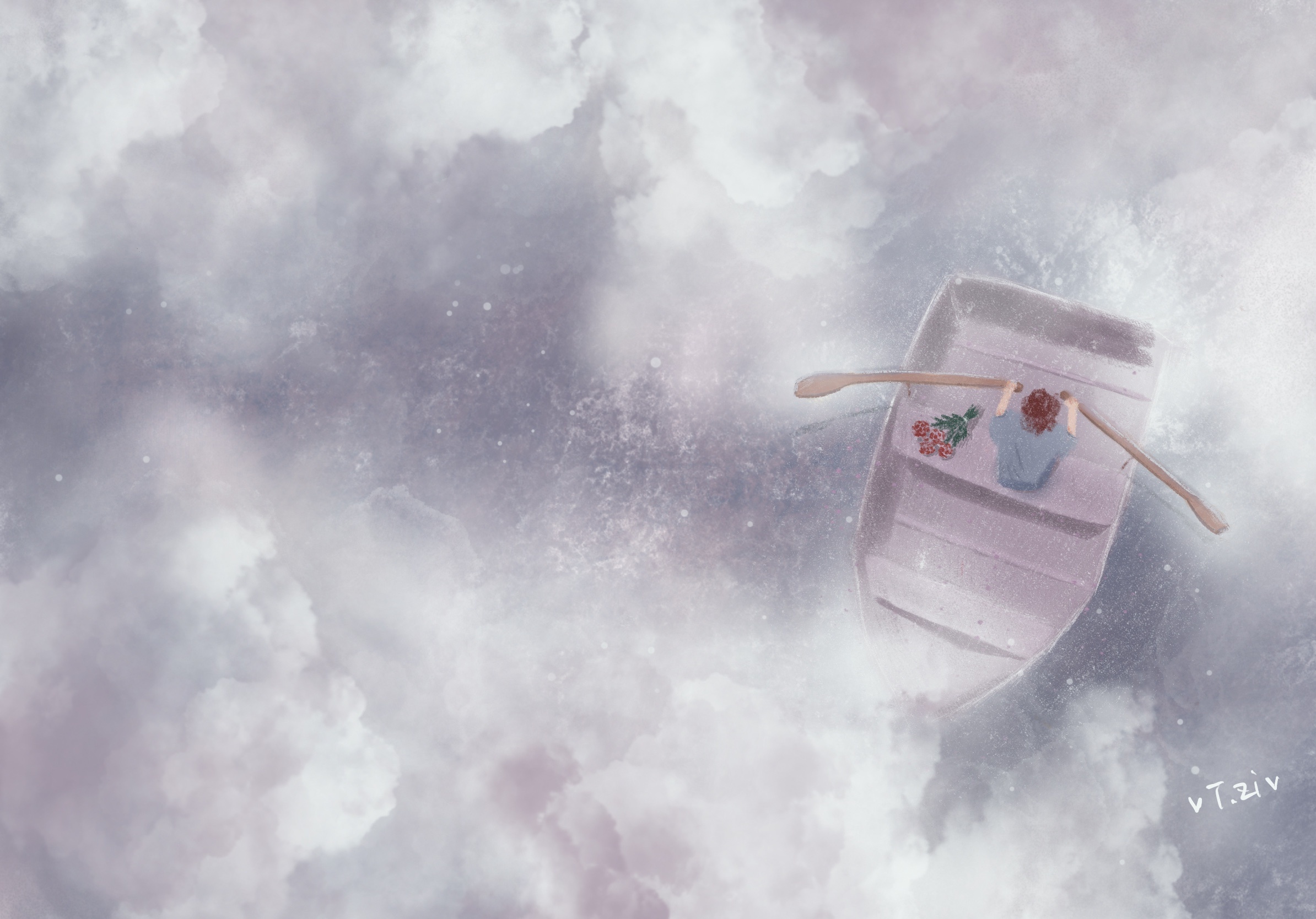 梦境|插画|插画习作|团子tzi - 原创作品 - 站酷 (zcool)