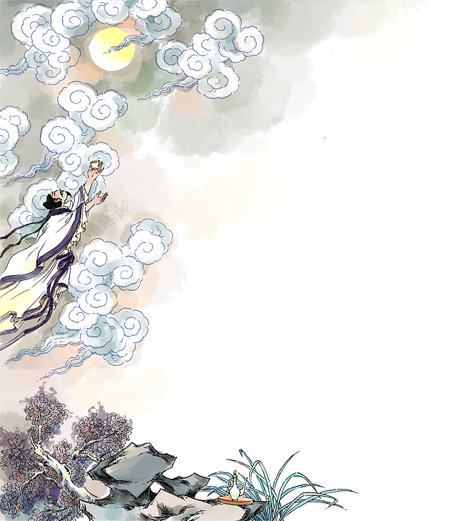 唐诗三百首（图ZMTg4MDA3NDQ0） - 商业插画 - 站酷设计师一小步ken原创素材 - 站酷ZCOOL