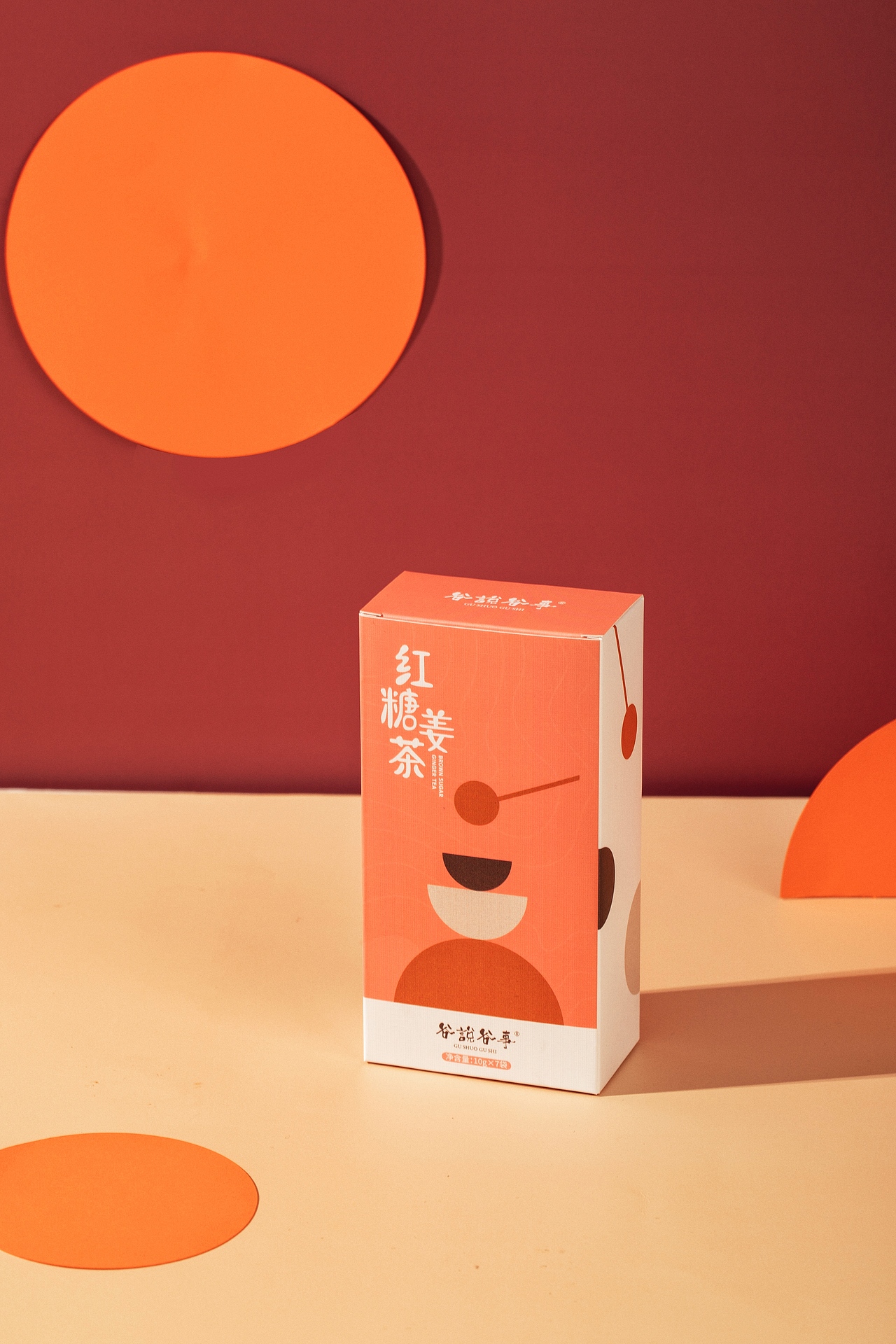 红糖姜茶包装