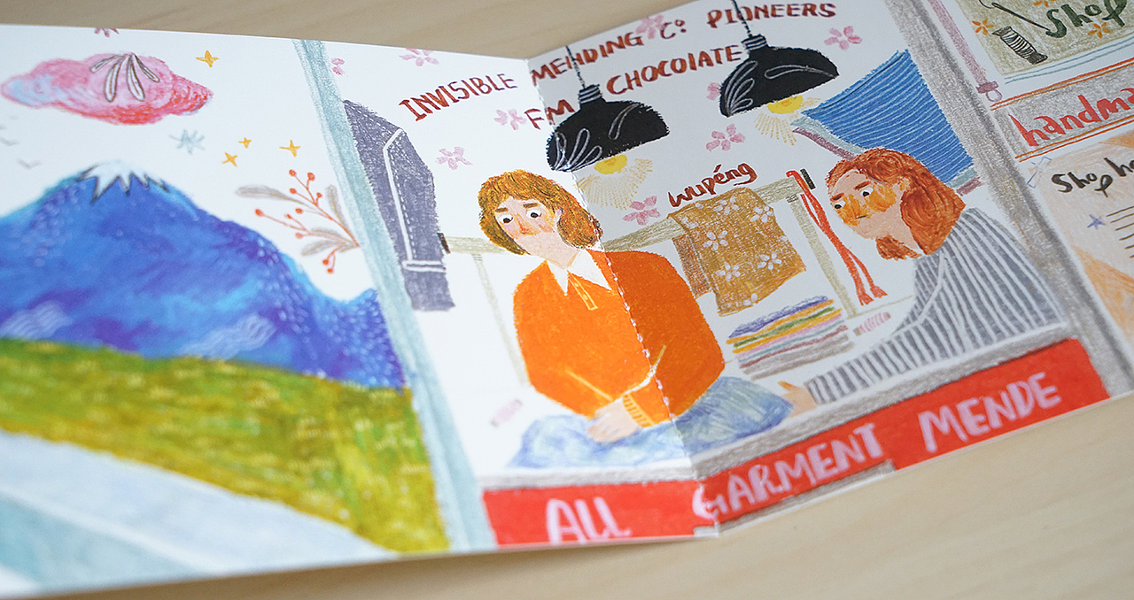 我人生的第一本书《油画棒创想绘》（图ZNzk5MTU0NDQ=） - 商业插画 - 站酷设计师巧克力电台原创素材 - 站酷ZCOOL