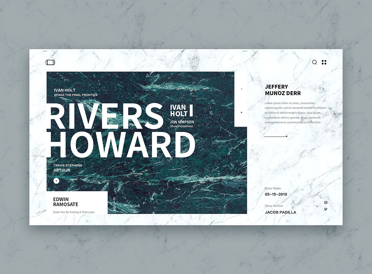 网页版式设计精选合集#07#