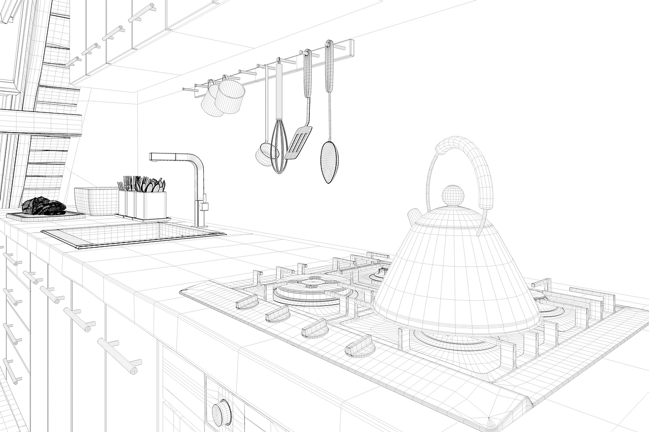 室内照片级渲染