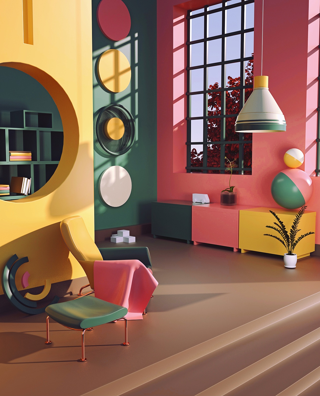 国外大神作品临摹  c4d r19   oc渲染广州 | 