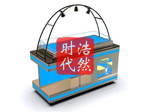 酒店取餐台定制设计加工 移动布菲台效果图图片