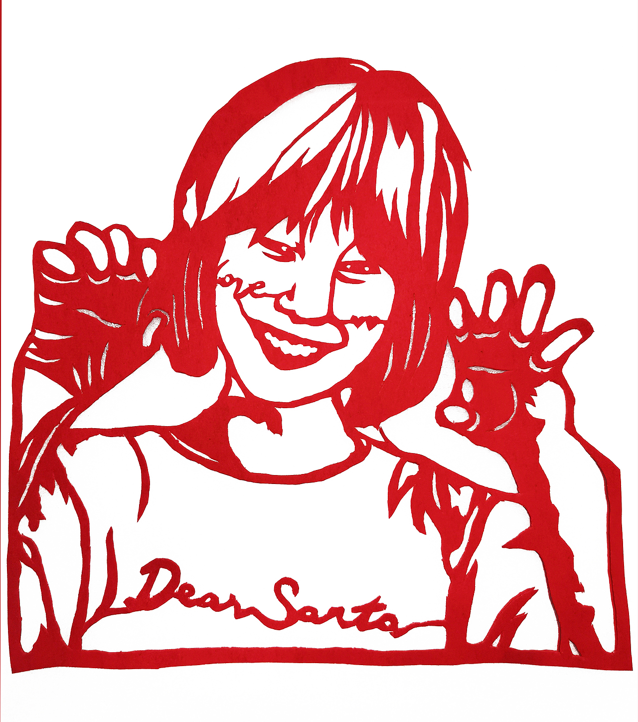 人物肖像（图ZMjQ5NzcwMjQ4） - 其他手工艺 - 站酷设计师云梦鹰城剪纸原创素材 - 站酷ZCOOL