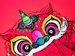  第一次尝试国潮画风