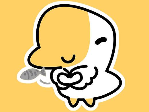 快乐胖鹅表情包