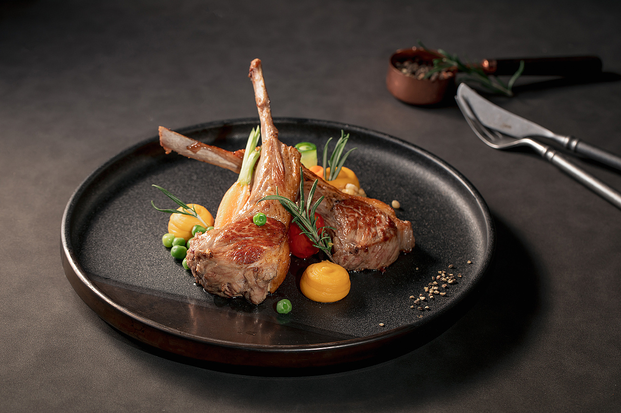 美食摄影&悦堡西餐厅