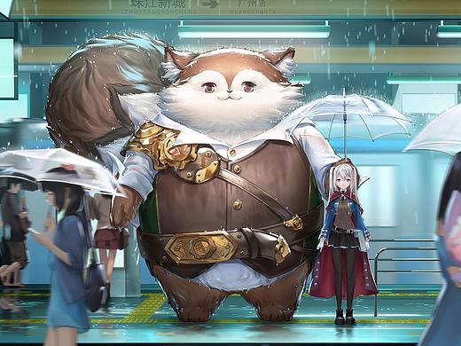 风之大陆-雨夜城铁