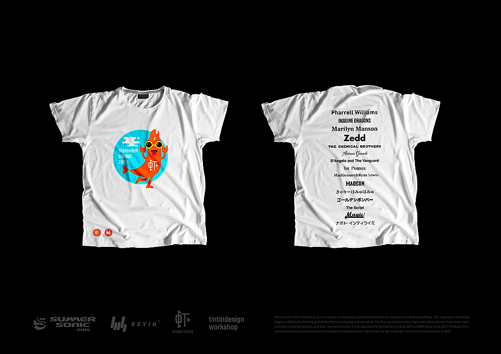 SUMMER SONIC 2015 音乐节活动视觉形象(图ZNDk0NzE3MjQ=) - 品牌 - 站酷设计师tintindesign原创素材 - 站酷ZCOOL