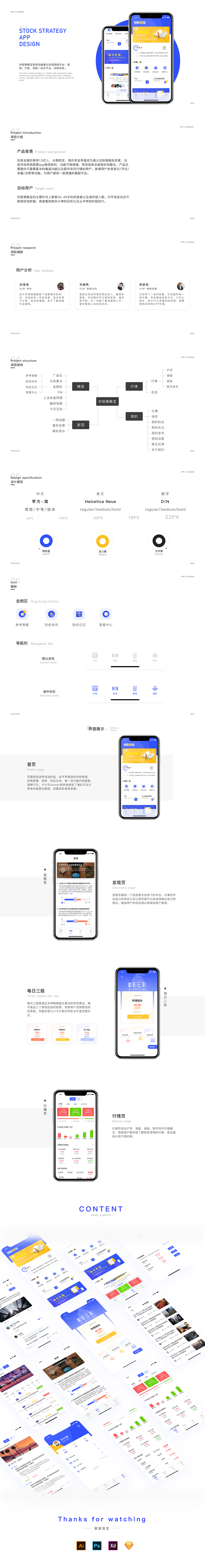 炒股策略宝·股票app界面设计