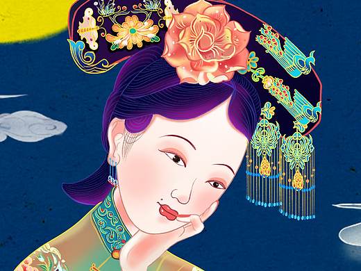 国潮插画学习ing~