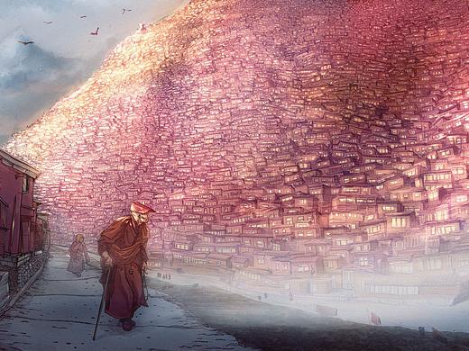 【旅画】在异乡遇见过的他们