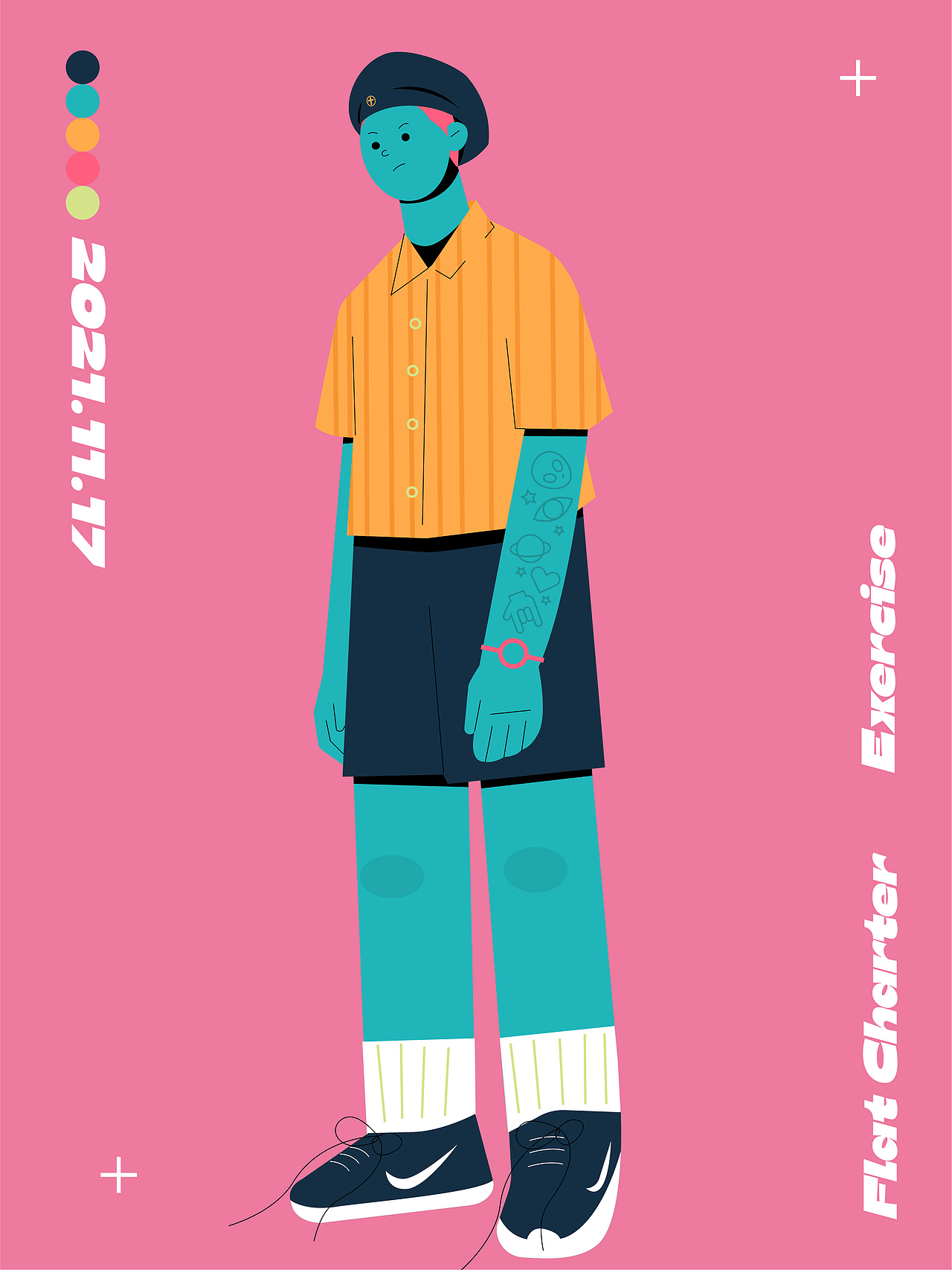 扁平风格人物插画总结（图ZMjc4NjcyMTMy） - 创作习作 - 站酷设计师赵太守原创素材 - 站酷ZCOOL