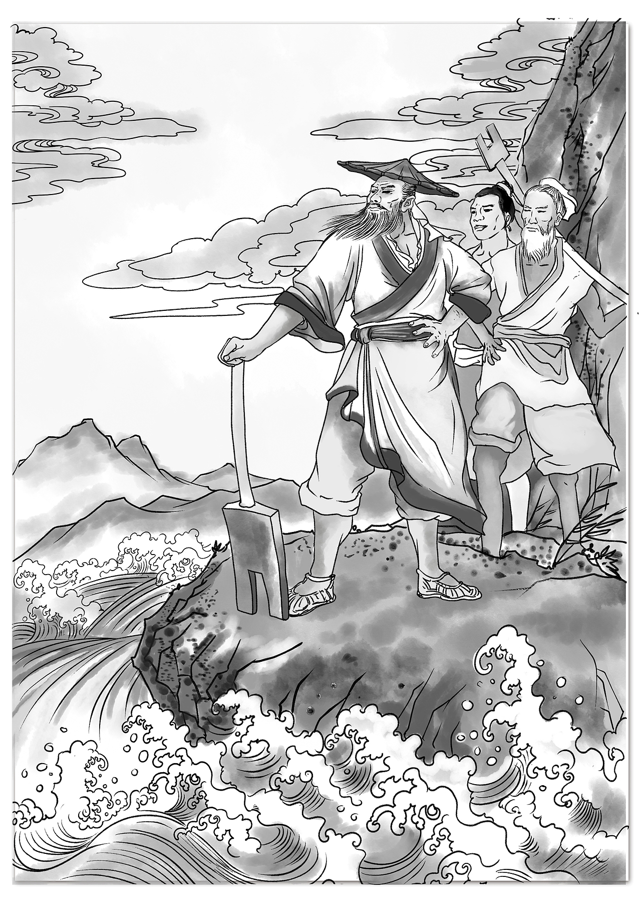 普林斯作品案例-青少年读物插图（图ZMjIyNTc2OTU2） - 商业插画 - 站酷设计师酷酷的李唯依原创素材 - 站酷ZCOOL