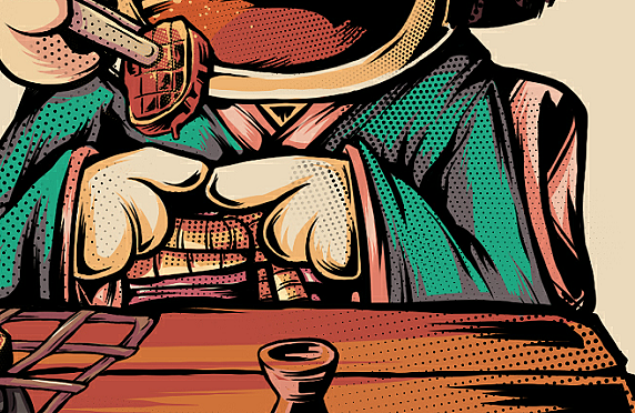 黑牛の店（图ZMTA5ODkxNDU2） - 商业插画 - 站酷设计师插画师一巴斯原创素材 - 站酷ZCOOL