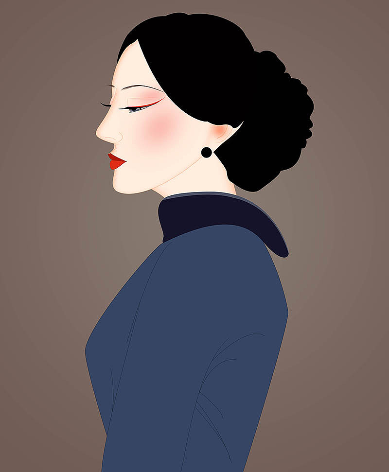 旗袍美女 民国美女 优雅女性