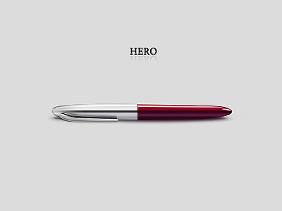 HERO pen 英雄钢笔（图ZOTM0OTgzNg==） - 主题/皮肤 - 站酷设计师speedysnail原创素材 - 站酷ZCOOL