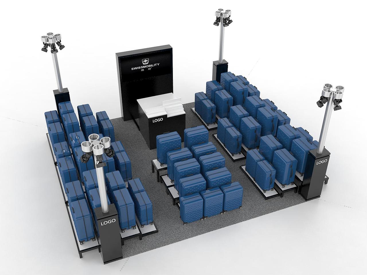 瑞动 地推/展会展架