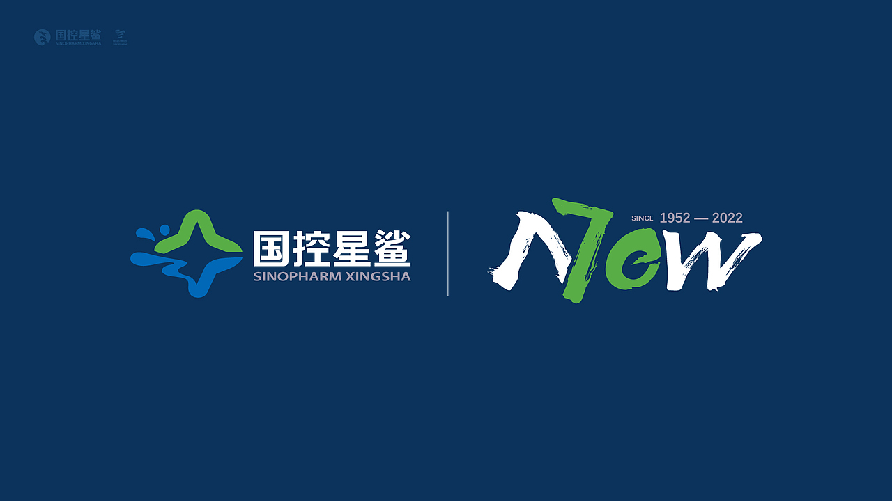 国控星鲨LOGO&70周年徽标设计