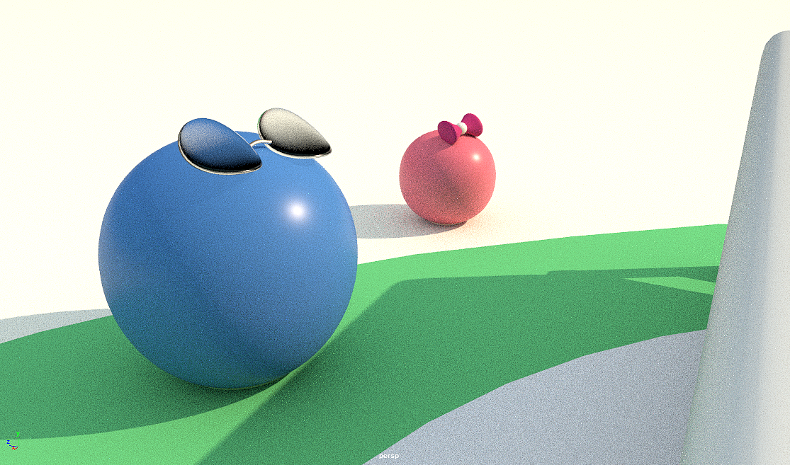 maya动画情绪弹跳球