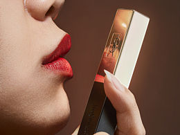 美妆拍摄 | YSL圣罗兰美妆口红 ✖黑白底摄影