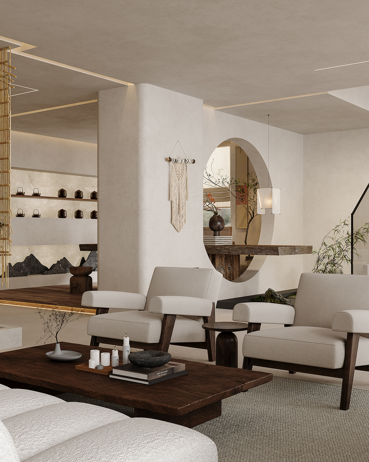 绘感视觉设计——诧寂奶油民宿大厅设计案例（图ZMzYyMjc0NDQ0） - 酒店餐饮设计 - 站酷设计师时间像庸医原创素材 - 站酷ZCOOL