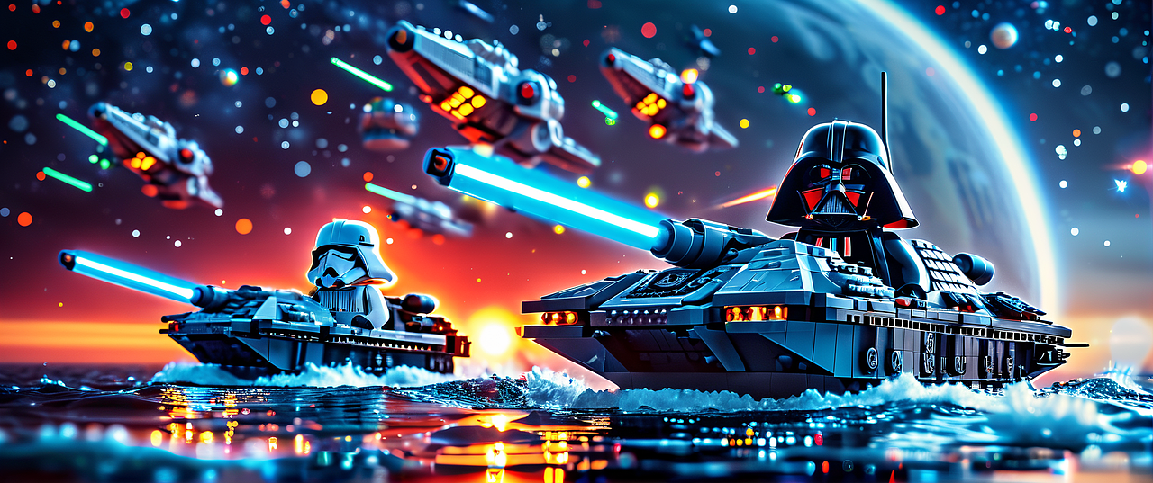 《乐高世界》AI原创之作