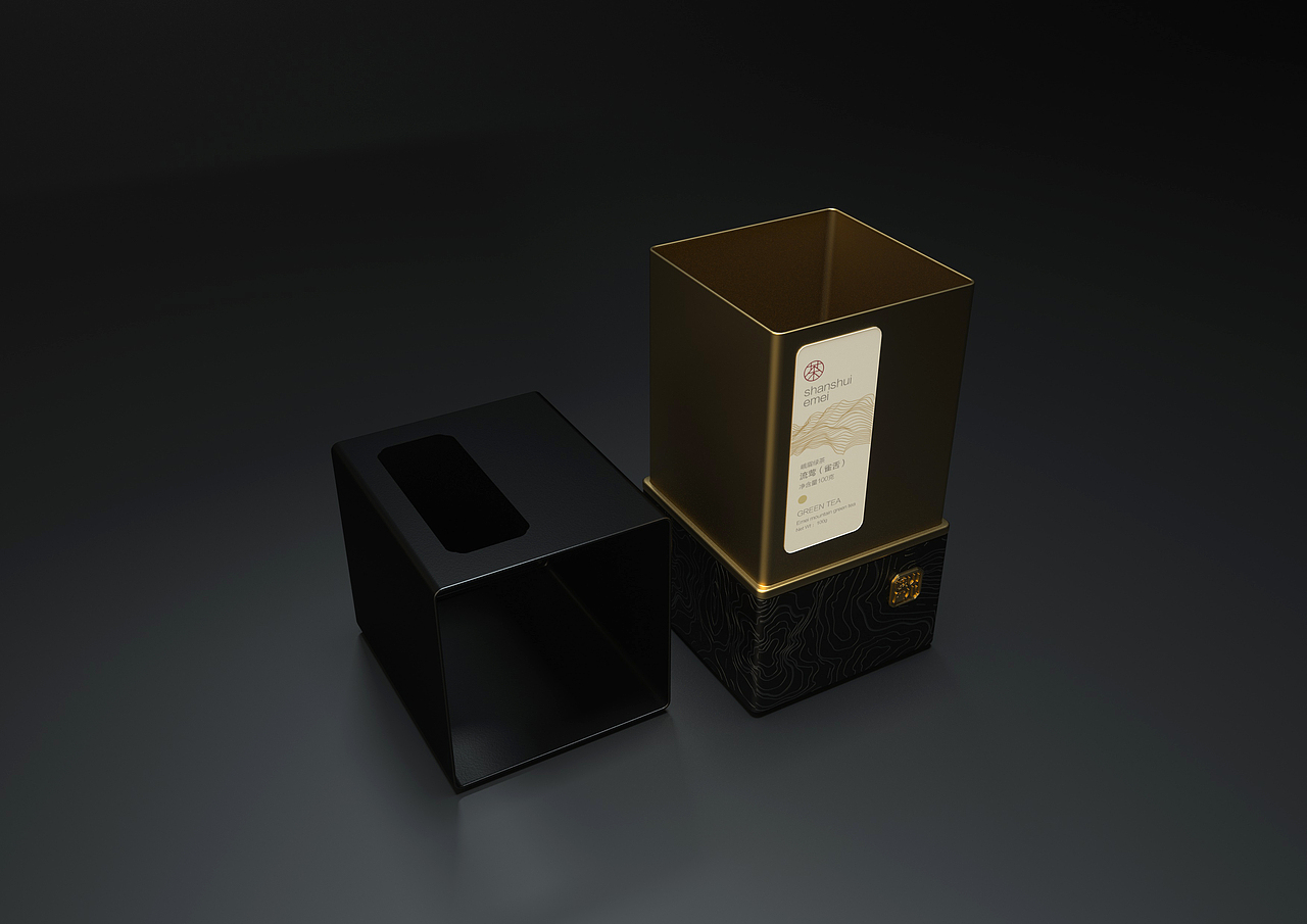 山水峨眉系列茶包装设计（图ZMjI2ODg4MTc2） - 包装 - 站酷设计师NEERU灵睿原创素材 - 站酷ZCOOL