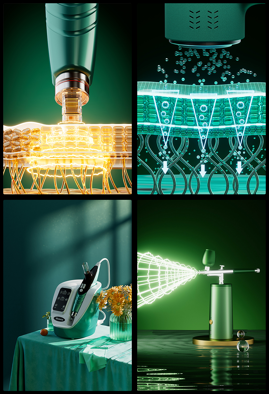 2022工作节选/美容仪/美眼仪/水光仪/面膜仪渲染（图ZMzI4MDg5NTQw） - 产品 - 站酷设计师电商设计_lan原创素材 - 站酷ZCOOL