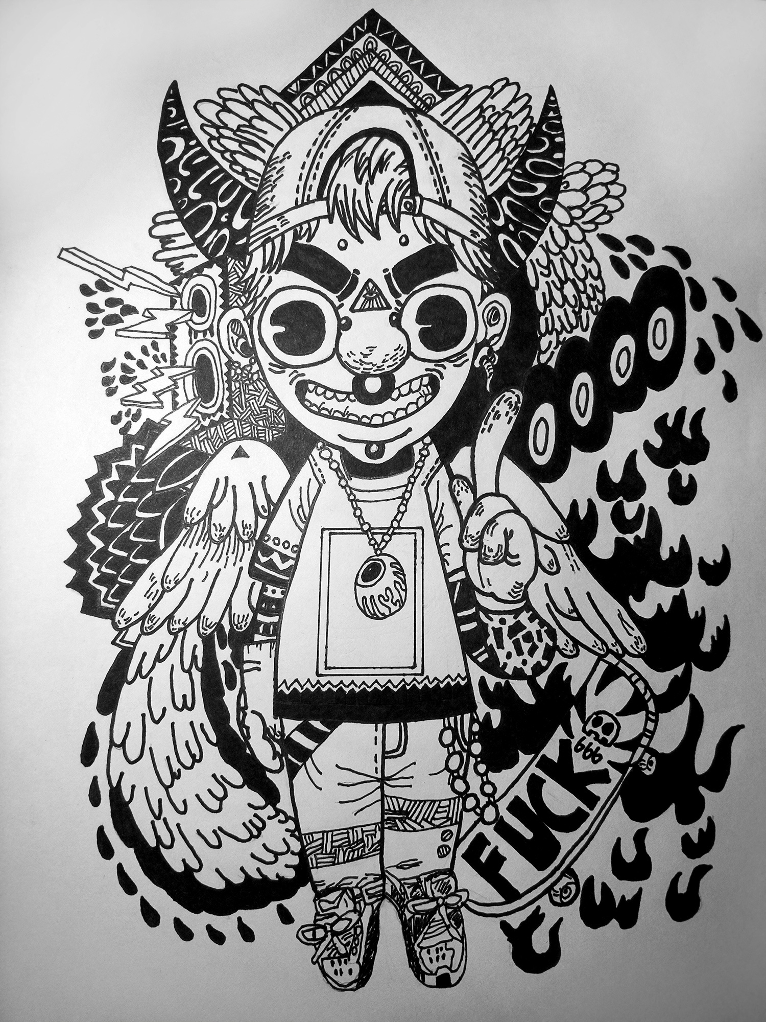 手绘画画 作品集|插画|涂鸦/潮流|设计师李桑 - 原创作品 - 站酷