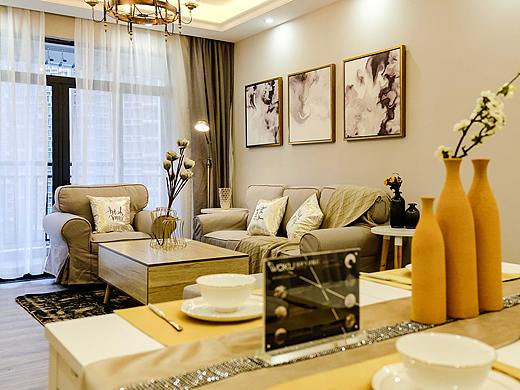 深圳窝库品牌公寓绿海名居鎏金岁月风格设计（个人主页-ZMjY3NDgxMzY=） - 家装设计 - 站酷设计师窝库原创素材 - 站酷ZCOOL