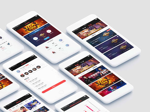 UI——电竞直播APP