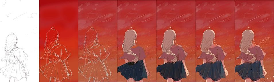 【手机壳】星空少女