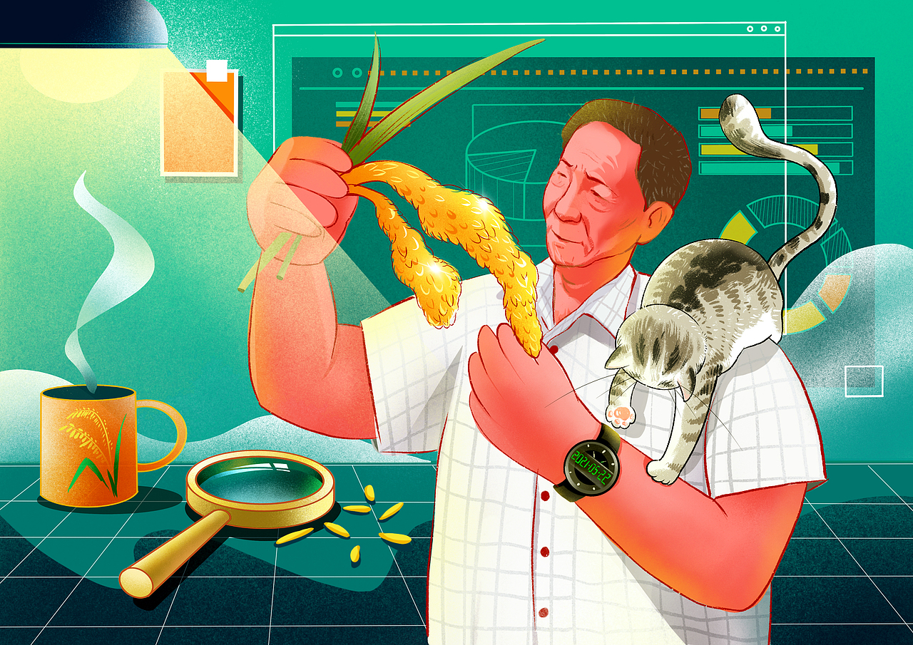 献给袁隆平爷爷