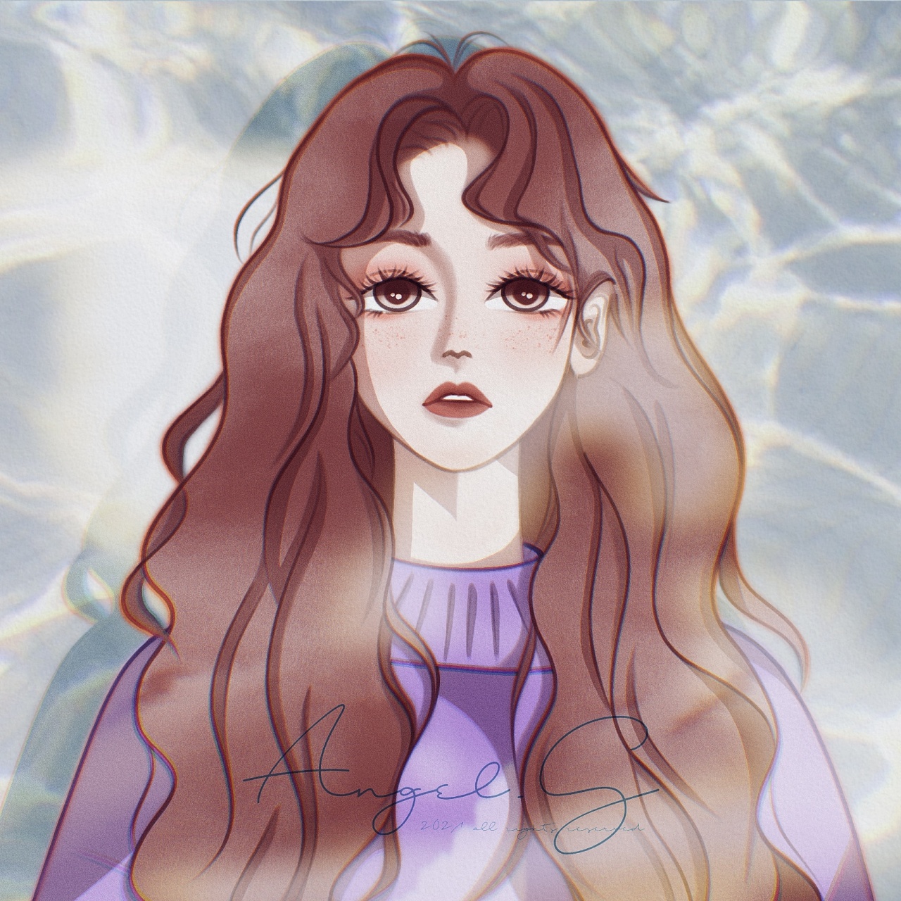 ipad人物头像上色总结