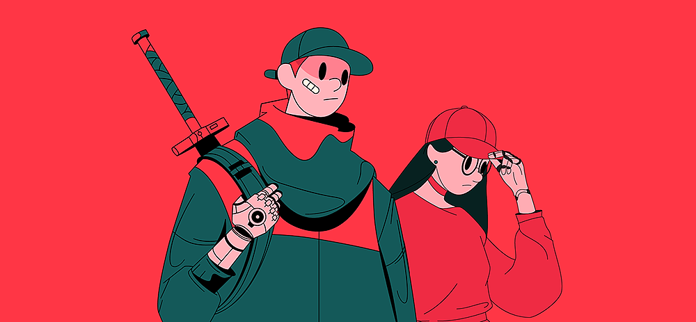 插画系列 第一弹|插画|新锐潮流插画|费奇_原创作品-站酷zcool