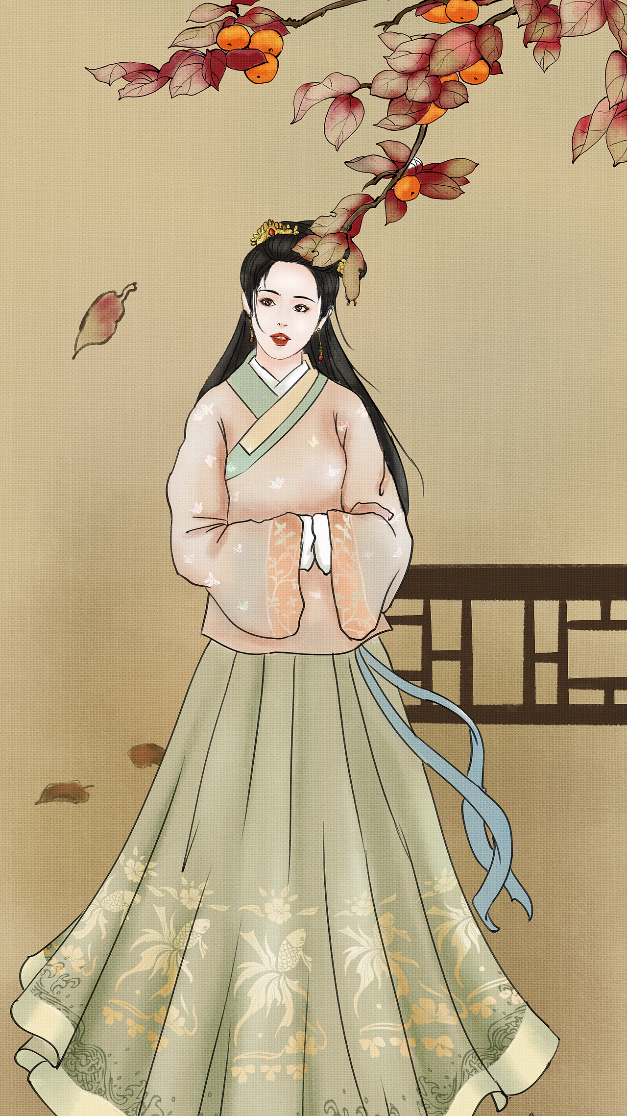 一些古代女子的想象（图ZMjQyOTgyODAw） - 艺术插画 - 站酷设计师海兔张原创素材 - 站酷ZCOOL