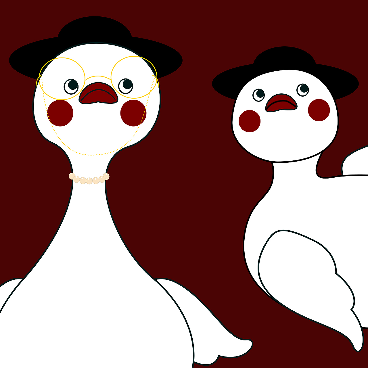 骄傲鸭鸭 翻车现场（图ZMjI5NDcwMjUy） - 概念设定 - 站酷设计师FFFBIRD原创素材 - 站酷ZCOOL