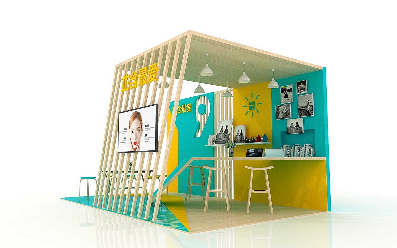 小型美妆展位（图ZMjUzODMwMzc2） - 电子产品 - 站酷设计师艺空原创素材 - 站酷ZCOOL