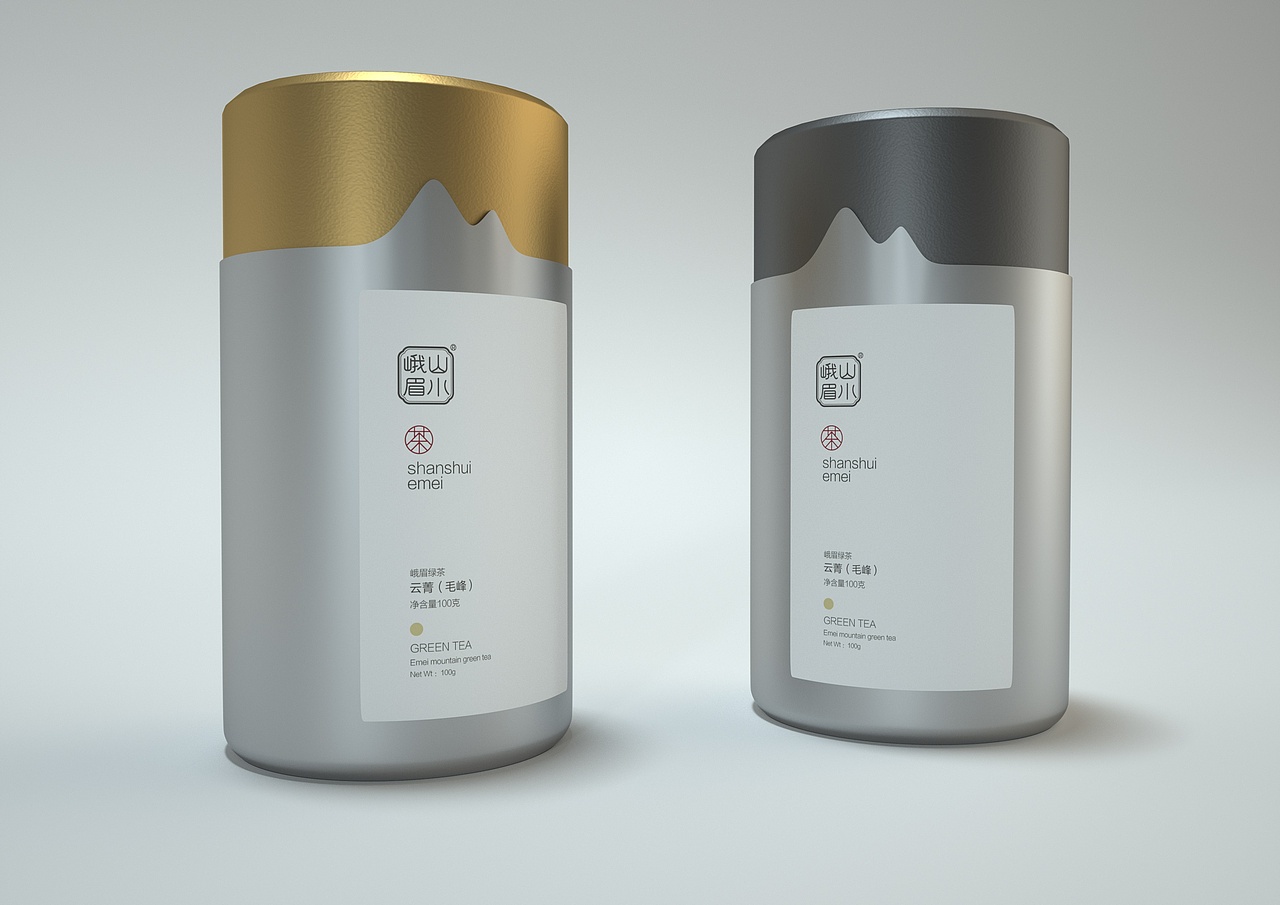山水峨眉系列茶包装设计（图ZMjI2ODg4MTcy） - 包装 - 站酷设计师NEERU灵睿原创素材 - 站酷ZCOOL