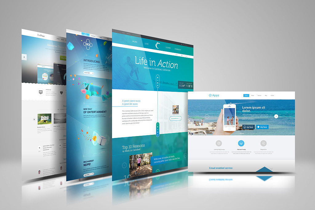 官网关于我们模块