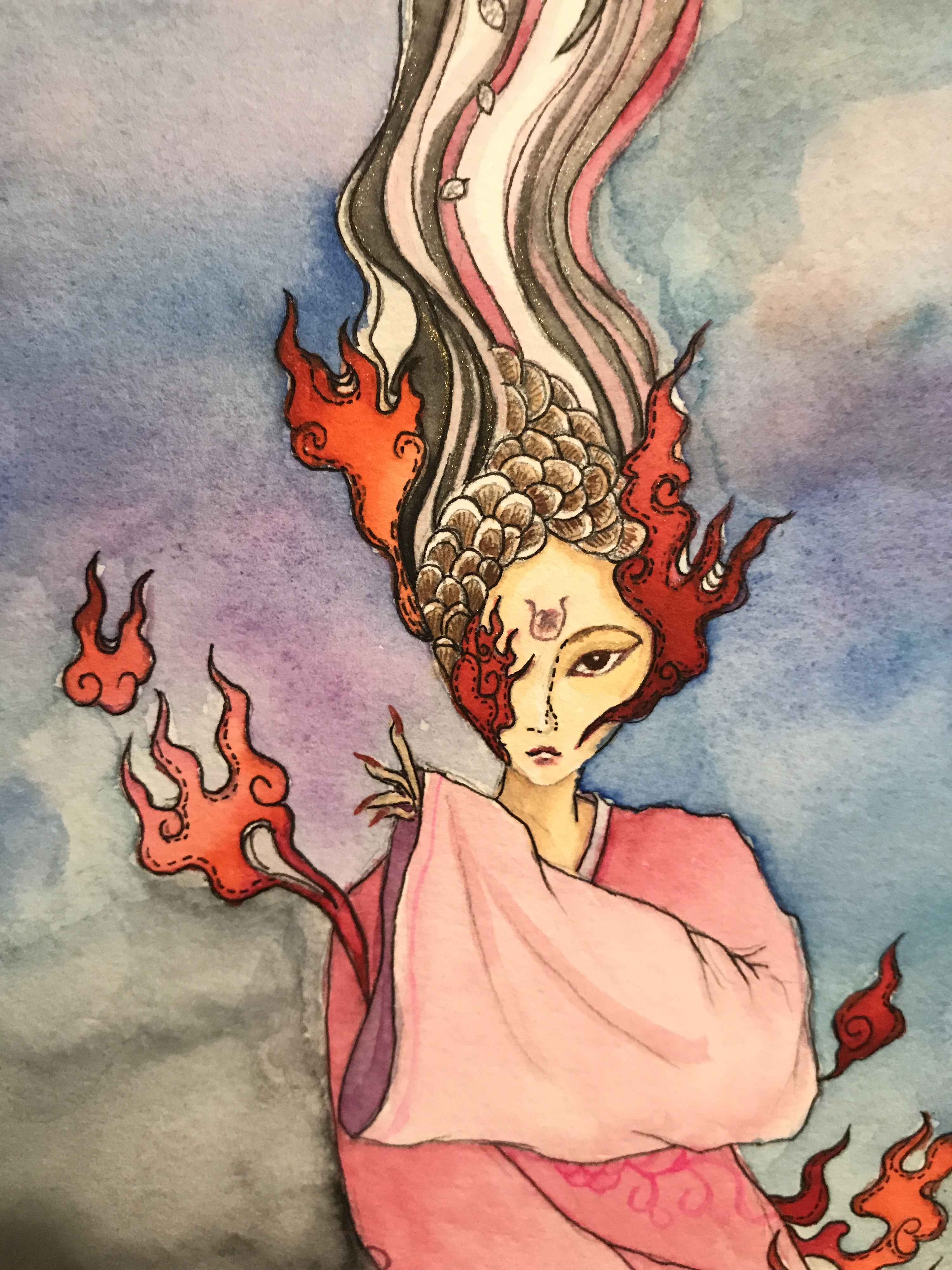 《山海经》鲅|插画|插画习作|孟大星 - 原创作品 - 站酷 (zcool)