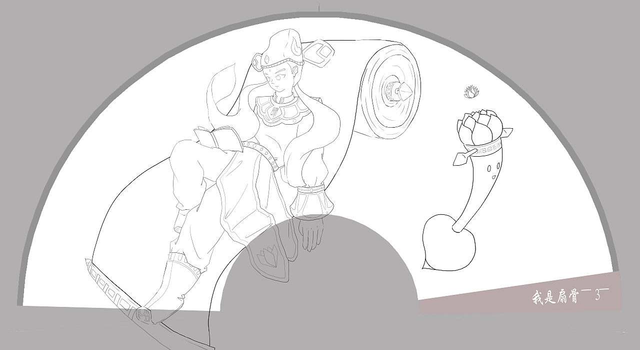 手绘文曲星|插画|创作习作|程健_原创作品-站酷zcool