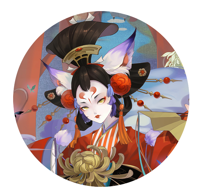 阴阳师-玉藻前（图ZOTI3MTI3NDQ=） - 创作习作 - 站酷设计师杂毛懒燕原创素材 - 站酷ZCOOL